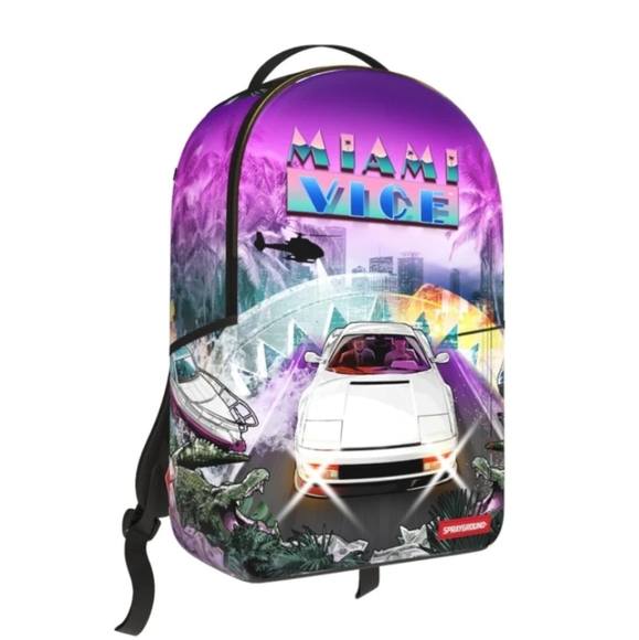 Sprayground Bags Sprayground Miami Vice Car Backpack Poshmark